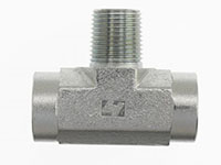 Brennan 1 x 1 Inch (in) Female Pipe Rigid x 1 Inch (in) Male Pipe Rigid End Style Tee (02481346)