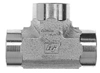 Brennan 1 x 1 x 1 Inch (in) Female Pipe Rigid End Style Tee (00325365)