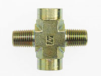 Brennan 1/4 x 1/4 x 1/4 x 1/4 Inch (in) Female Pipe Rigid End Style Cross (02567259)