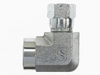 Brennan 3/4 Inch (in) Female Pipe Rigid x 3/4 Inch (in) Female Joint Industry Council (JIC) 37 Degree Flare Swivel End Style 90 Degree Elbow (00455912)