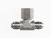 Brennan 1 x 1 Inch (in) Male Joint Industry Council (JIC) 37 Degree Flare x 1 Inch (in) Female Joint Industry Council (JIC) 37 Degree Flare Swivel End Style Tee (02567321)
