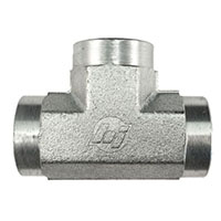 Brennan 1/4 x 1/4 x 1/4 Inch (in) Female O-Ring Boss End Style Tee (03362244)