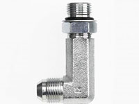 Brennan 1-1/4 Inch (in) Male Joint Industry Council (JIC) 37 Degree Flare x 1-1/4 Inch (in) Male Adjustable O-Ring Boss End Style 90 Degree Elbow (02198780)