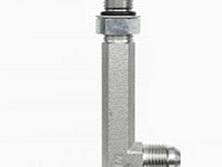 Brennan 1/2 Inch (in) Male Joint Industry Council (JIC) 37 Degree Flare x 1/2 Inch (in) Male Adjustable O-Ring Boss End Style 90 Degree Elbow (00296579)