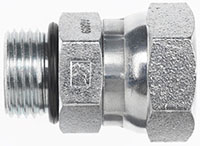 Brennan 3/4 Inch (in) Female Pipe Swivel End Style x 1 Inch (in) Male O-Ring Boss Steel End Style Straight Adapter (00321951)