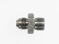Brennan 1/4 Inch (in) Male Joint Industry Council (JIC) 37 Degree Flare x 3/8 Inch (in) Male British Standard Pipe Parallel End Style Nipple (00339430)