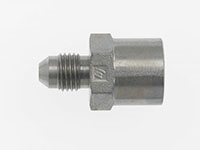 Brennan 3/8 Inch (in) Female Japanese Industrial Standard 30 Degree Flare x 3/8 Inch (in) Male Joint Industry Council (JIC) 37 Degree Flare End Style Straight Adapter (02077335)