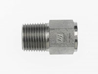 Brennan 1 Inch (in) Female British Standard Pipe Parallel x 1 Inch (in) Male Pipe Rigid End Style Straight Adapter (02479597)