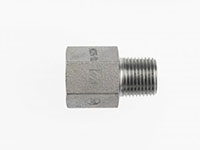Brennan 1/8 Inch (in) Female Pipe Rigid x 1/8 Inch (in) Male British Standard Pipe Taper End Style Straight Adapter (02478440)