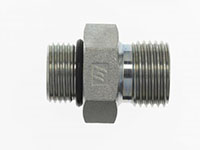 Brennan 1/4 Inch (in) Male O-Ring Boss x 3/8 Inch (in) Male British Standard Pipe Parallel End Style Straight Adapter (02479640)