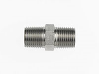 Brennan 1/4 Inch (in) Male British Standard Pipe Taper x 1/4 Inch (in) Male British Standard Pipe Taper End Style Straight Adapter (02479699)
