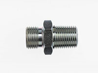 Brennan 1/4 Inch (in) Male British Standard Pipe Parallel x 1/4 Inch (in) Male British Standard Pipe Taper End Style Straight Adapter (02479110)