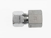 Brennan 1/2 Inch (in) Flareless Bite-Type x 1/2 Inch (in) Female Pipe Rigid End Style Straight Adapter (01471234)