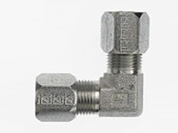 Brennan 1/4 Inch (in) Flareless Bite-Type x 1/4 Inch (in) Flareless Bite-Type End Style 90 Degree Compression Elbow (00324367)