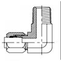 Brennan Long Adapter 90 Degree Elbow