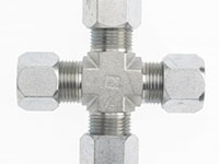 Brennan 1/2 Inch (in) Flareless Bite-Type End Style Compression Cross (01471392)