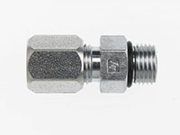 Brennan 3/4 Inch (in) Flareless Bite-Type x 3/4 Inch (in) Male O-Ring Boss End Style Straight Adapter (01471433)