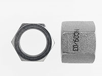 Brennan 1 Inch (in) Flat Face O-Ring End Style Nut (00361037)