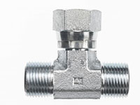 Brennan 3/4 x 3/4 Inch (in) Male Flat Face O-Ring x 3/4 Inch (in) Female Flat Face O-Ring End Style Tee (00264913)