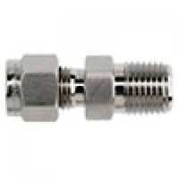 Brennan 1/2 Inch (in) Instrumentation x 1/8 Inch (in) Male Pipe Rigid End Straight Adapter (03890645)