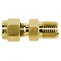 Brennan 1/2 Inch (in) Instrumentation x 3/8 Inch (in) Male Pipe Rigid End Straight Adapter (05730836)