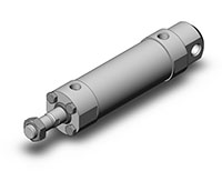 SMC® CG5 Series 50 Millimeter (mm) Bore Diameter and 2.71 Kilogram (kg) Weight Round Body Repairable Air Cylinder (08790051)