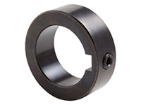Climax Metal C-KW Series 1.2500 Inch (in) Inside Diameter Steel Set Screw Collar with Keyway (04004186)