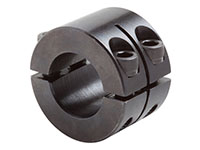 Climax Metal D2C Series 0.1250 Inch (in) Inside Diameter Steel Two-Piece Double Wide Clamping Collar (04004001)