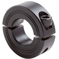 Climax Metal M2C Series 30 Millimeter (mm) Inside Diameter and 2.1250 Inch (in) Outside Diameter Metric Two-Piece Steel Clamping Collar (00244196)