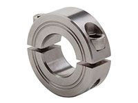 Climax Metal M2C Series 80 Millimeter (mm) Inside Diameter and 4.2500 Inch (in) Outside Diameter Metric Two-Piece Stainless Steel Clamping Collar (02758491)