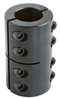 Climax Metal 2MISCC Series 24 Millimeter (mm) Outside Diameter Metric Two-Piece Steel Industry Standard Clamping Coupling (04171541)