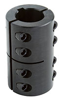 Climax Metal 2MISCC Series 24 Millimeter (mm) Outside Diameter Metric Two-Piece Steel Industry Standard Clamping Coupling with Keyway (06707812)