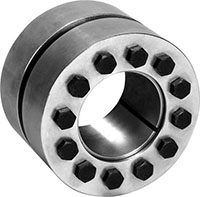 Climax Metal 1.1875 Inch (in) Bore Diameter and 2.9921 Inch (in) Outside Diameter Keyless Locking Rigid Coupling (04298245)