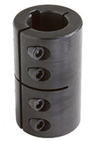 Climax Metal 1.8750 Inch (in) Outside Diameter One-Piece Clamping Coupling with Keyway (06634660)