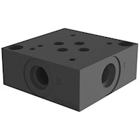 Daman Society of Automotive Engineers (SAE) 6 Ports D03 Valve Sub plates