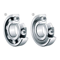 FAG (Schaeffler) 64 Series 75 Millimeter (mm) Bore Diameter Radial/Deep Groove Ball Bearing (00058609)