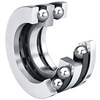 FAG (Schaeffler) 52200 Series 30 Millimeter (mm) Bore Diameter Ball Thrust Bearing (03457786)