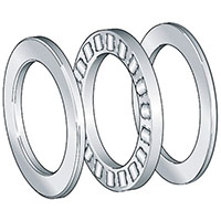 INA (Schaeffler) RT Series 2 Inch (in) Bore Diameter Cylindrical Roller Thrust Bearing (00086895)