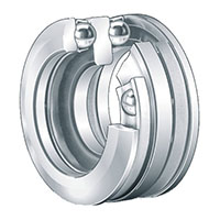 INA (Schaeffler) 808 Series 30 Millimeter (mm) Bore Diameter Ball Thrust Bearing (00089802)