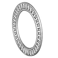 INA (Schaeffler) TC Series 3/8 Inch (in) Bore Diameter Roller and Cage Assembly (00094465)