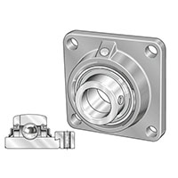 INA (Schaeffler) RCJY Series 0.6250 Inch (in) Bore Diameter Flange-Mount Ball Bearing Unit (00590838)