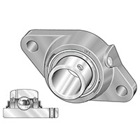 INA (Schaeffler) RCJTY Series 0.7500 Inch (in) Bore Diameter Flange-Mount Ball Bearing Unit (00591015)