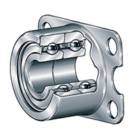 INA (Schaeffler) ZKLR Series 8 Millimeter (mm) Bore Diameter Flange-Mount Ball Bearing Unit (02923936)