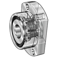 INA (Schaeffler) ZKLFA Series 15 Millimeter (mm) Bore Diameter Flange-Mount Ball Bearing Unit (03218842)