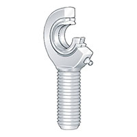 INA (Schaeffler) 6 Millimeter (mm) Ball Width Male Threaded Right Hand Rod End (04066095)
