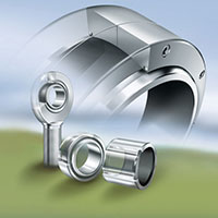 INA (Schaeffler) 110 Millimeter (mm) Ball Width Female Threaded Right Hand Rod End (04066199)