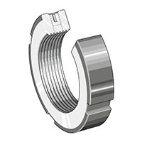 INA (Schaeffler) ZMA Series 40 Millimeter (mm) Face Diameter Bearing Lock Nut (04703827)