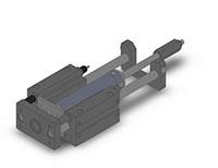 SMC® MGG Series 13.46 Kilogram (kg) Weight Guided Cylinder (10158089)