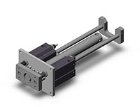 SMC® MGG Series 4.488 Kilogram (kg) Weight Guided Cylinder (10158396)