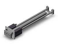 SMC® MGG Series 22.831 Kilogram (kg) Weight Guided Cylinder (10158523)